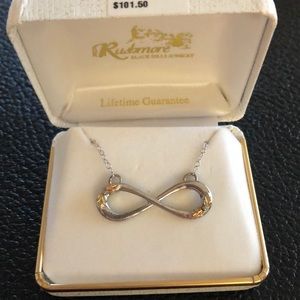 Black hills gold and silver necklace 48